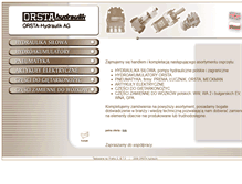 Tablet Screenshot of orsta-hydraulik.pl
